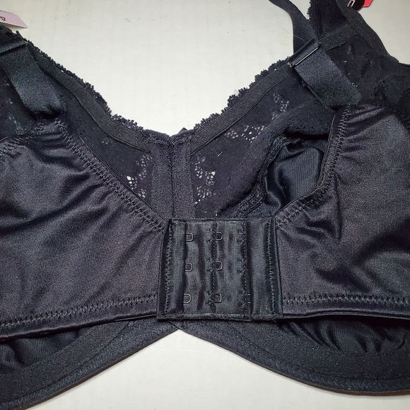 Lilyette Bra Black Sz 44D - Picture 5 of 6